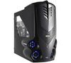 AEROCOOL PC-Gehäuse Syclone Schwarz + Box mit 8 Präzisionsschraubenziehern mit Unterlage + Box mit Schrauben für den Informatikgebrauch