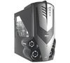 AEROCOOL PC-Gehäuse Syclone silber + Box mit 8 Präzisionsschraubenziehern mit Unterlage + Box mit Schrauben für den Informatikgebrauch