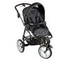 BEBE CONFORT Buggy High Trek Lifestyle black + Kindersitzbasis Family Fix + Tasche Essential Lifestyle black + Babywanne Windoo Lifestyle black + Autokit + Autokindersitz Klasse 0+ Pebble Lifestyle black