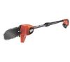 BLACK & DECKER Coupe-branche télescopique sans fil GPC1800G + kit de sécurité + Gartenhandschuhe Vichy 565-20 - Größe 8/M