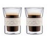 BODUM 2 Gläser Presso 10952-913 20 cl - cremefarben