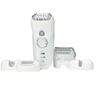 BRAUN Epilierer Silk Epil 7 Xpressive Pro 7681 + Vorbereitende Epilations-Pflege VTSH8911UKE + Epilierer Silkfinish FG1100