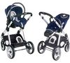 BREVI Kombikinderwagen Duo Ovo 239 + Universal-Fußsack Coffee