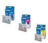 BROTHER Multipack 3 Druckerpatronen LC 970 - Cyan, Magenta, Gelb