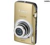 CANON Digital Ixus  210 Gold + Tasche Compact 11 X 3.5 X 8 CM Schwarz + SDHC-Speicherkarte 8 GB + Lithium Akku NB-L6