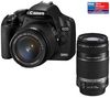 CANON EOS  500D + Objektiv EF-S 18-55 mm + Objektiv EF-S 55-250 mm + Zubehörset DSLR Kit 1