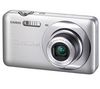 CASIO Exilim Zoom  EX-Z800 - Silber + Ultrakompaktes Etui 9,5 x 2,7 x 6,5 cm + SDHC-Speicherkarte 4 GB