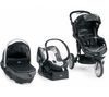 CHICCO Kombi-Kinderwagen Trio 3S Tecna + Universal-Fußsack Coffee