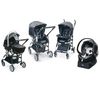 CHICCO Kombi-Kinderwagen Trio Living Tekna + Universal-Fußsack Coffee