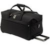 DELSEY Rollenreisetasche Brillance Plus 2 Rollen 66 cm Schwarz + Trolley Brillance Plus 2 Rollen 75 cm Grau