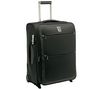 DELSEY Trolley Brillance Plus 2 Rollen 65 cm Schwarz + Reiseset mit aufblasbarer Kopfstütze