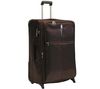 DELSEY Trolley Expandream Plus 2 Rollen 75 cm Schokoladenbrau + Reiseset mit aufblasbarer Kopfstütze