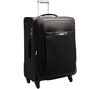 DELSEY Trolley GMT 4 Rollen 77 cm Schwarz + Reiseset mit aufblasbarer Kopfstütze