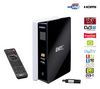 EMTEC Multimedia-Festplatte Movie Cube S800H 1 TB + Spender EKNLINMULT mit 100 Feuchttüchern + Gas zum Entstauben 335 ml