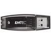 EMTEC USB-Stick 2.0 C400 8 GB - schwarz + Spender EKNLINMULT mit 100 Feuchttüchern