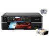 EPSON Multifunktionsdrucker Stylus Photo PX710W + USB-Kabel A männlich / B männlich 1,80m + USB-Hub 4 Ports UH-10