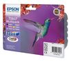 EPSON Multipack - 6 Druckerpatronen T0807 - 1 x Schwarz, Gelb, Cyan, Magenta, hell Magenta, hell Cyan