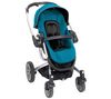 GRACO Kinderwagen Symbio Arctic blue + Babyschale Logico S HP Orbit