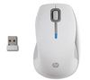 HP Maus Wireless Comfort Mobile Mouse Special Edition NK526AA - silver + Spender EKNLINMULT mit 100 Feuchttüchern + Gas zum Entstauben aus allen Positionen 250 ml + Nachfüllpack mit 100 Feuchttüchern