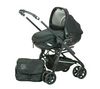 JANE Kinderwagen Solo Reverse - Matrix Moonlight System  + Buggy Board Maxi Schwarz