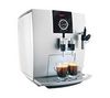 JURA Espressomaschine Impressa - J5 Platin Pianowhite + 2er Set Espressogläser PAVINA 4557-10 + 6teiliges Mokkalöffelset BARCELONA K6334-16 + Filterpatrone Claris White - Einzeln erhältlich + Tassenwärmer 68565-J