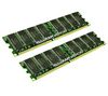 KINGSTON PC-Speichermodul ValueRAM 2 x 2 GB DDR2-800 PC2-6400 (KVR800D2N5K2/4G) + Box mit 20 Reinigungstüchern für TFT-Bildschirm + Gas zum Entstauben aus allen Positionen 250 ml