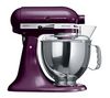 KITCHENAID Küchenmaschine 5KSM150PSEBY Pflaume + Stahlkegelmahlwerk-Vorsatz Jupiter 476800 + Getreidemühle Jupiter 476750 + Flockenquetsch-Vorsatz Jupiter 476860