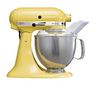 KITCHENAID Küchenmaschine 5KSM150PSEMY gelb + Stahlkegelmahlwerk-Vorsatz Jupiter 476800 + Getreidemühle Jupiter 476750 + Flockenquetsch-Vorsatz Jupiter 476860