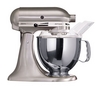 KITCHENAID Küchenmaschine 5KSM150PSENK Nickel + 3 Reibeeinsätze für Küchenmaschine EMVSC