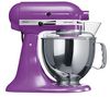 KITCHENAID Multifunktions-Küchenmaschine Artisan 5KSM150PSEGP - Lila + Zerkleinereraufsatz 5FGA