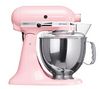 KITCHENAID Multifunktionsküchenmaschine Artisan 5KSM150PSEPK rosa + Glasschüssel 4.83L 5K5GB