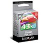 LEXMARK Farbtintenpatrone n°43 - Cyan, Magenta, Gelb für Lexmark P350, X4850, X4875, X4950, X4975ve, X6570, X6575, X7675, X9350, X9575, Z1520