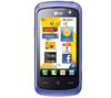 LG Cookie Live KM570 Violett + Speicherkarte MicroSD 2 GB + Adapter SD