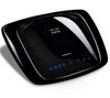 LINKSYS Dual-Band Wireless-N Gigabit Router WRT320N  - 4-Port-Switch + Patchkabel Kategorie 5 RJ-45 - 20.00m