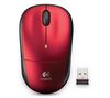 LOGITECH Drahtlose Maus M215 rot + USB 2.0-7 Ports-Hub + Spender EKNLINMULT mit 100 Feuchttüchern