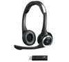 LOGITECH Headset ClearChat PC Wireless + Spender EKNLINMULT mit 100 Feuchttüchern + Gas zum Entstauben 335 ml