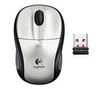 LOGITECH Kabellose Maus M305 - Hellsilber + USB 2.0-4 Port Hub + Spender EKNLINMULT mit 100 Feuchttüchern