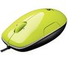 LOGITECH Lasermaus LS1 - Gelb + USB-Hub 4 Ports UH-10