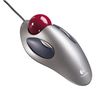 LOGITECH Marble Mouse USB+PS/2 + Hub 4 USB 2.0 Ports + Spender EKNLINMULT mit 100 Feuchttüchern