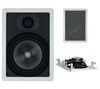 MAGNAT HiFi-Lautsprecherboxen einbaubar IW810 + Lautsprecherkabel 2 x 1,5 mm˛, 15 m, Transparent