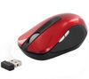 MOBILITY LAB Maus Nano Cordless Optical Mouse - rot + USB 2.0-7 Ports-Hub + Spender EKNLINMULT mit 100 Feuchttüchern