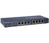 NETGEAR Ethernet Switch 8 10/100 Mb Ports FS108P + Mini-Gas zum Entstauben 150 ml + Spender EKNLINMULT mit 100 Feuchttüchern + Reinigungsschaum für Bildschirm und Tastatur 150 ml