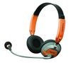 NGS Headset MSX6Pro - orange + Spender EKNLINMULT mit 100 Feuchttüchern + Nachfüllpack mit 100 Feuchttüchern + Gas zum Entstauben aus allen Positionen 250 ml