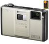 NIKON Coolpix  S1000pj Warm silver + Lederetui CS-S14 schwarz