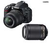 NIKON D3100+ Objektiv AF-S DX 18-55 VR  + Objektiv AF-S DX 55-200 VR