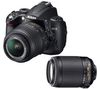 NIKON D5000 + Objektiv AF-S DX VR 18-55 mm + Objektiv AF-S DX VR 55-200 mm + USB-Stick JumpDrive FireFly - 16 GB - Rot