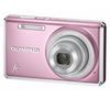 OLYMPUS FE-4030 - rosa + Ultrakompakte PIX-Ledertasche + SDHC-Speicherkarte 4 GB + Akku Li-42B-kompatibel