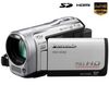 PANASONIC Full HD Camcorder HDC-SD60 - Silber + Tasche  + SDHC-Speicherkarte 16 GB