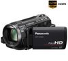 PANASONIC HD-Camcorder HDC-SD600 + Tasche  + Lithium-Akku VW-VBG130E1K + SDHC-Speicherkarte 8 GB + HDMi Kabelstecker/HDMi Ministecker männlich (2m)