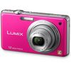 PANASONIC Lumix  DMC-FS10 - rosa + Tasche Compact 11 X 3.5 X 8 CM Schwarz + SD Speicherkarte 2 GB + Speicherkartenleser 1000 in 1 USB 2.0